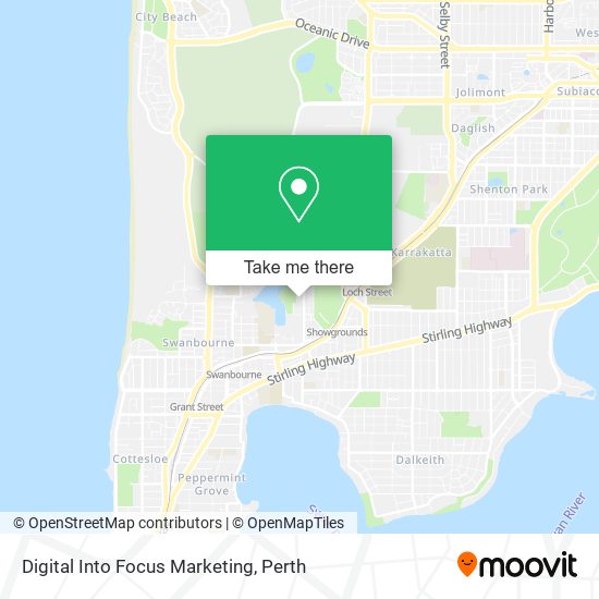 Digital Into Focus Marketing map
