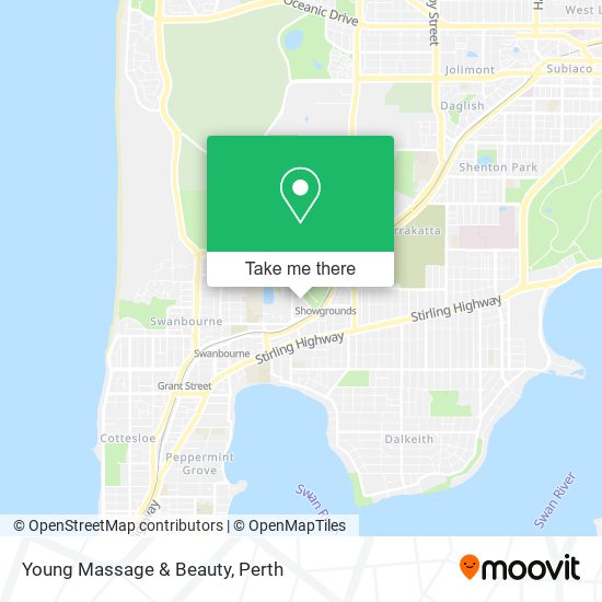 Young Massage & Beauty map