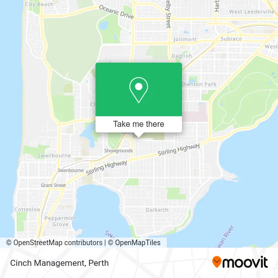 Mapa Cinch Management