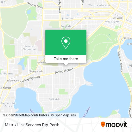 Matrix Link Services Pty map