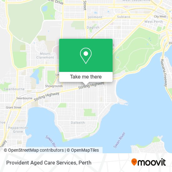 Mapa Provident Aged Care Services