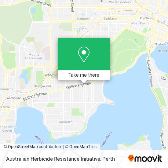 Mapa Australian Herbicide Resistance Initiative