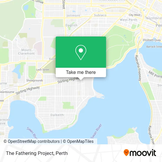 Mapa The Fathering Project