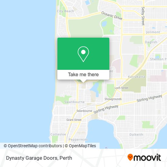 Dynasty Garage Doors map