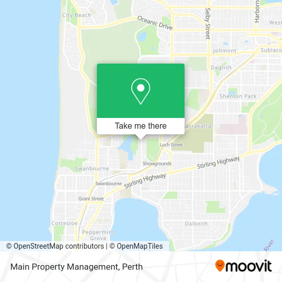 Mapa Main Property Management