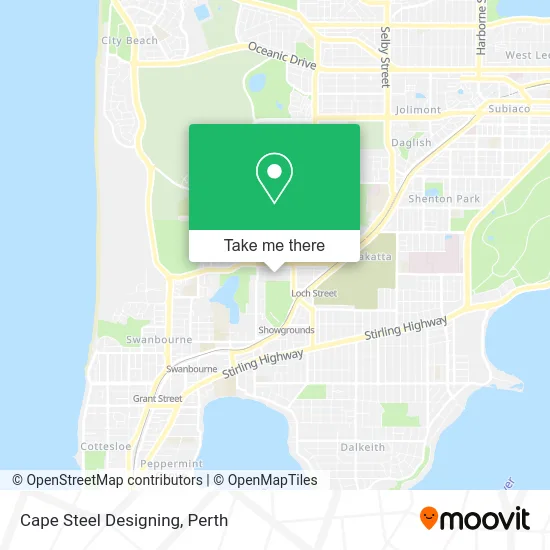 Mapa Cape Steel Designing