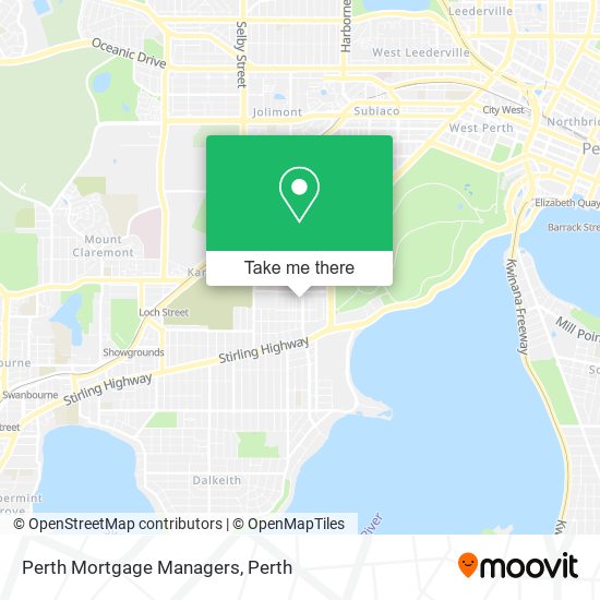 Perth Mortgage Managers map