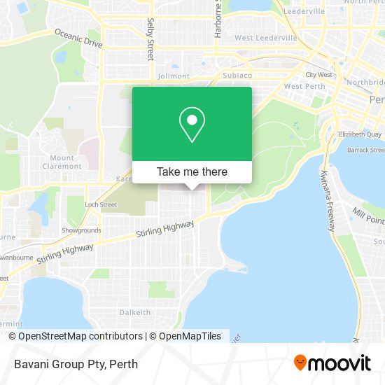 Bavani Group Pty map