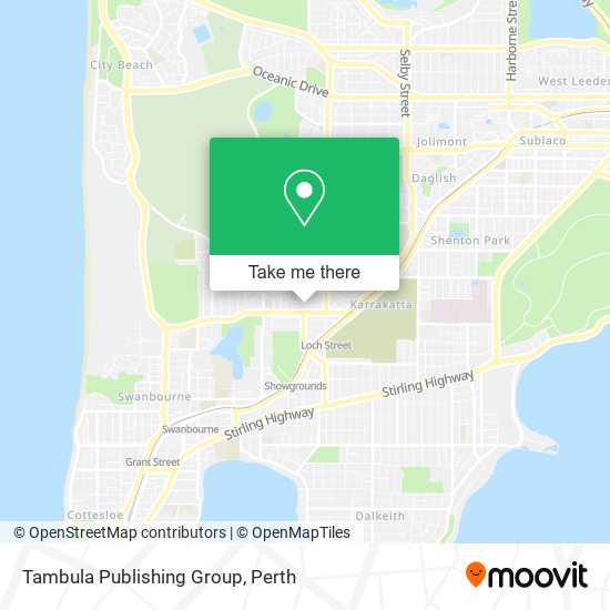 Tambula Publishing Group map