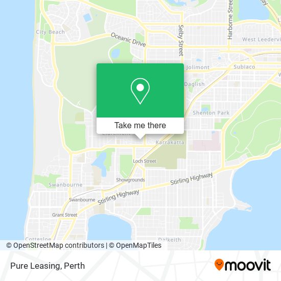 Pure Leasing map