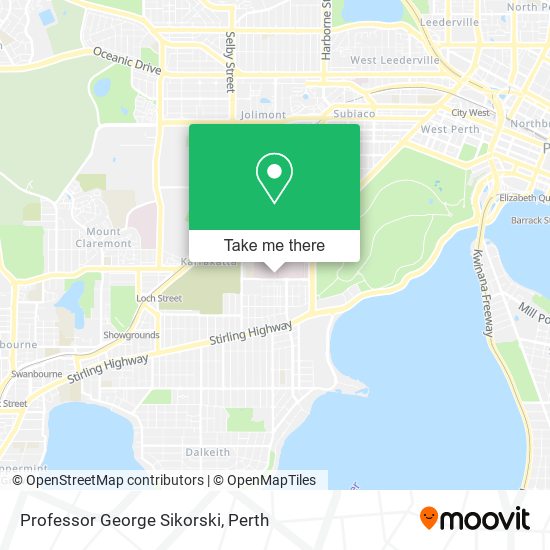 Professor George Sikorski map