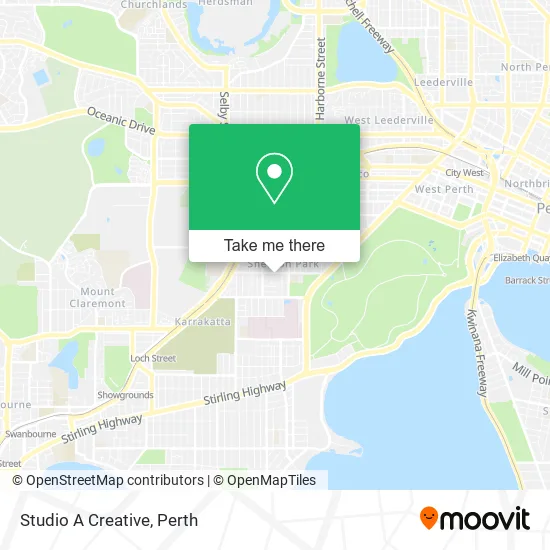 Studio A Creative map