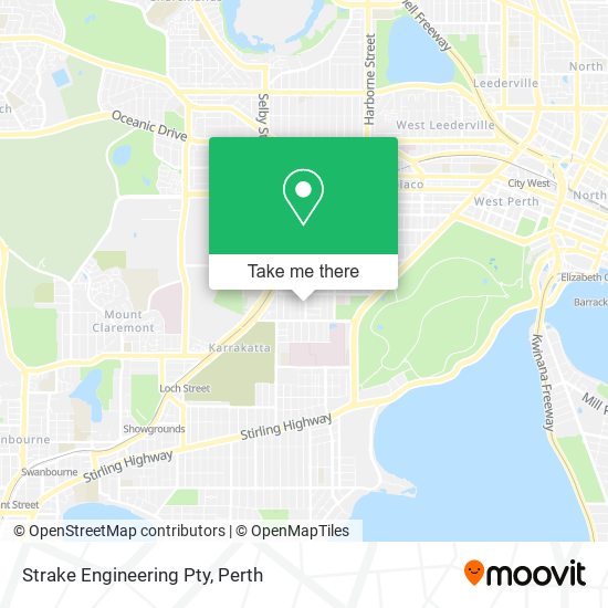 Strake Engineering Pty map
