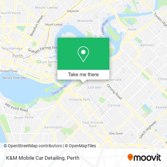 K&M Mobile Car Detailing map