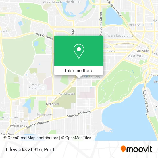 Mapa Lifeworks at 316