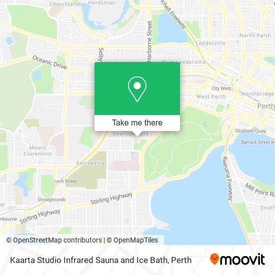 Kaarta Studio Infrared Sauna and Ice Bath map