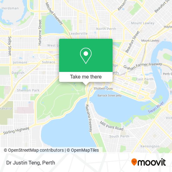 Dr Justin Teng map