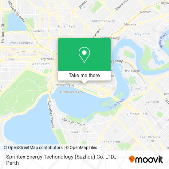 Mapa Sprintex Energy Techonology (Suzhou) Co. LTD.