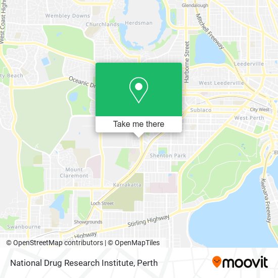 Mapa National Drug Research Institute