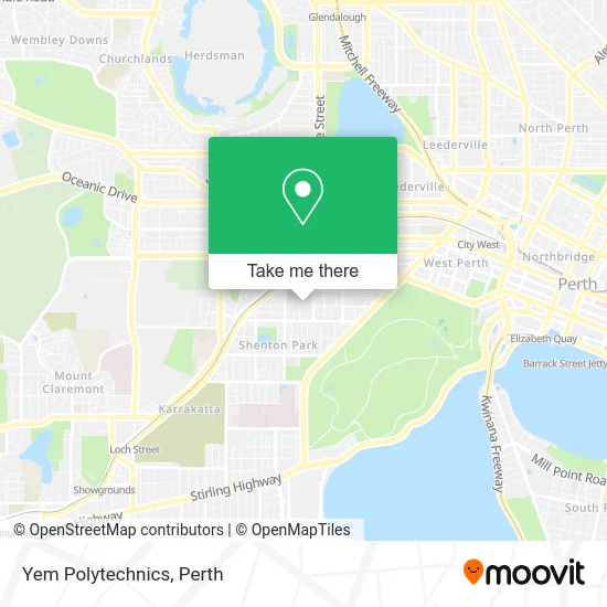 Mapa Yem Polytechnics