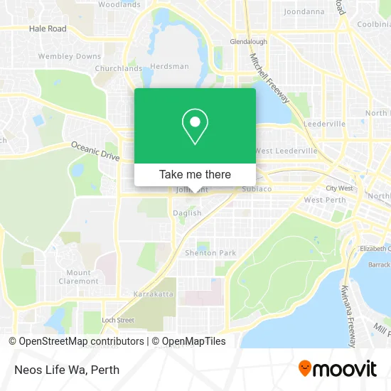 Mapa Neos Life Wa