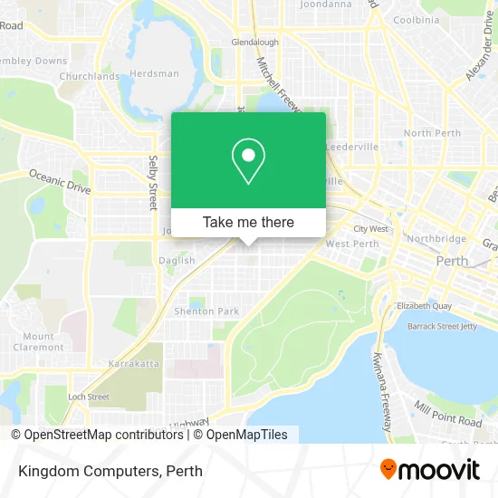 Mapa Kingdom Computers