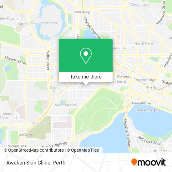 Awaken Skin Clinic map