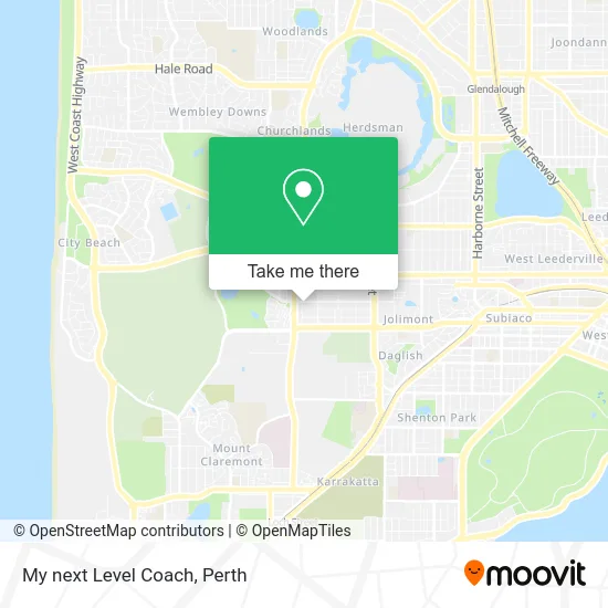 Mapa My next Level Coach