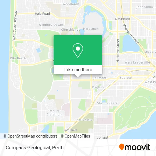 Mapa Compass Geological