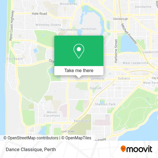 Mapa Dance Classique