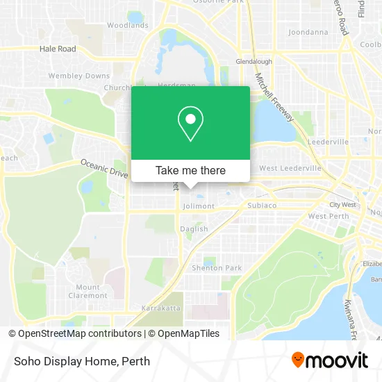 Mapa Soho Display Home