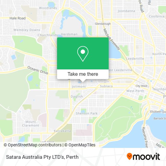 Satara Australia Pty LTD's map