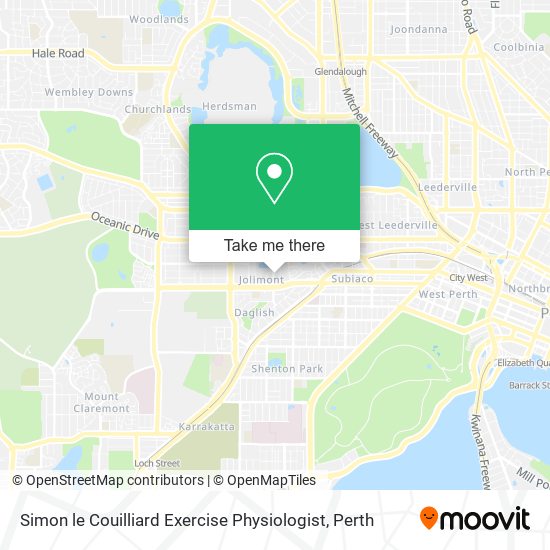 Simon le Couilliard Exercise Physiologist map