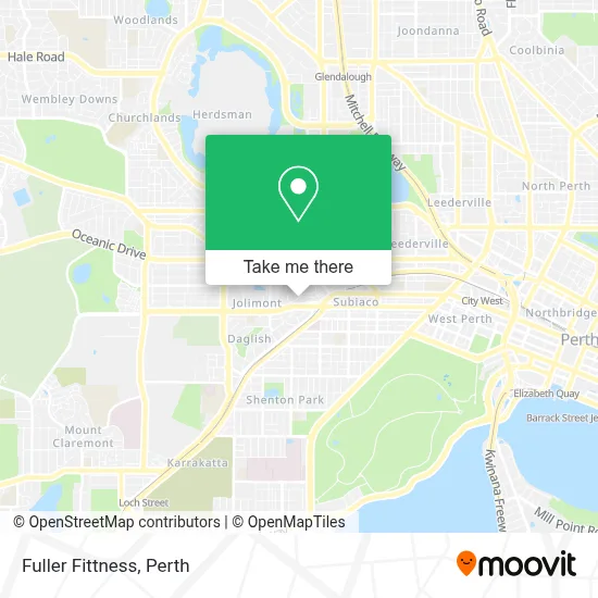 Mapa Fuller Fittness