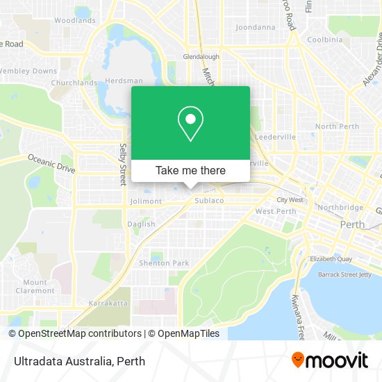 Ultradata Australia map