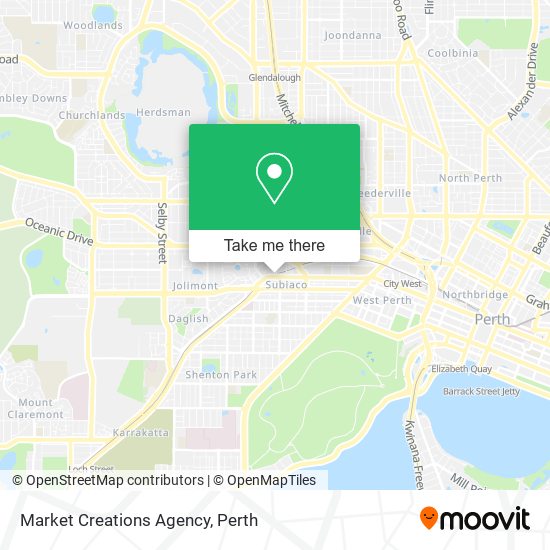 Market Creations Agency map
