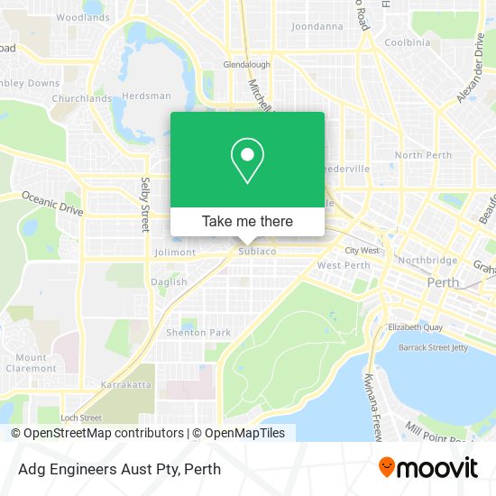 Adg Engineers Aust Pty map