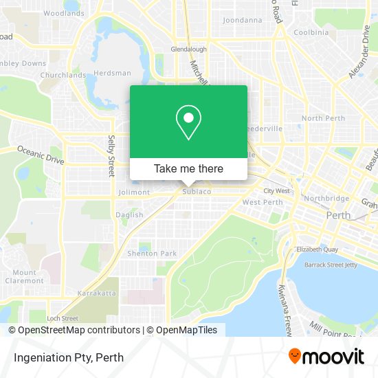 Ingeniation Pty map