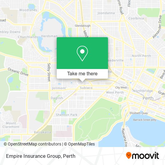 Empire Insurance Group map