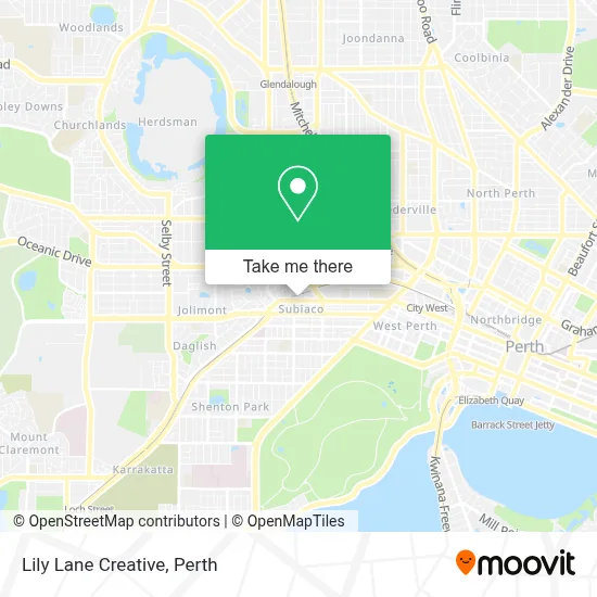 Mapa Lily Lane Creative