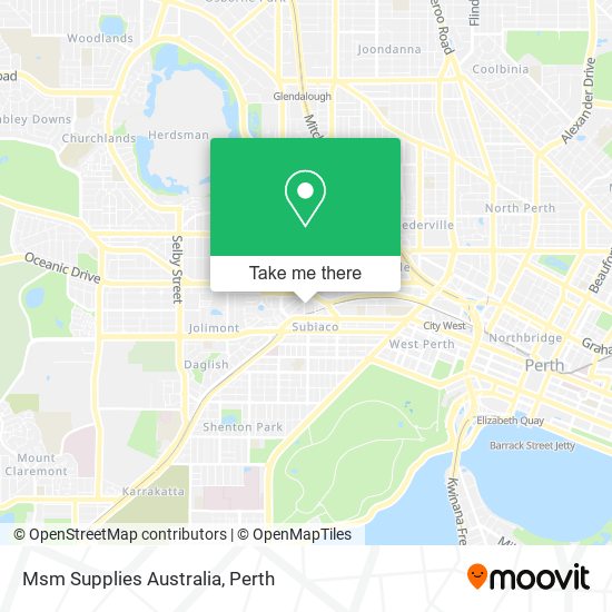 Msm Supplies Australia map