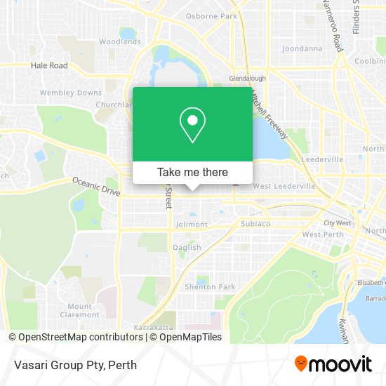 Vasari Group Pty map