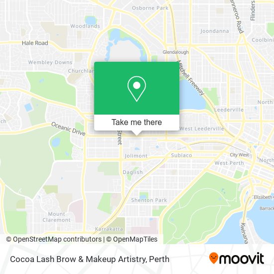Cocoa Lash Brow & Makeup Artistry map