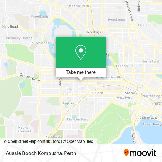 Aussie Booch Kombucha map