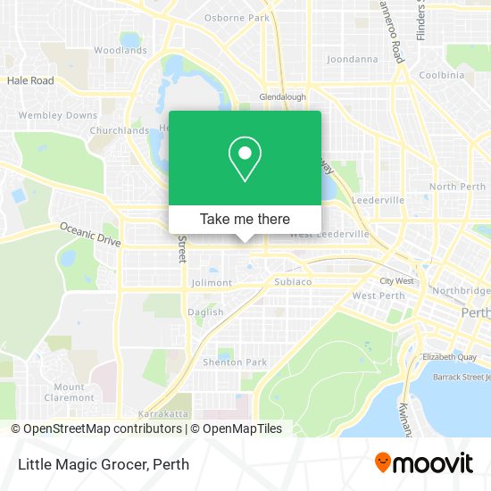 Little Magic Grocer map