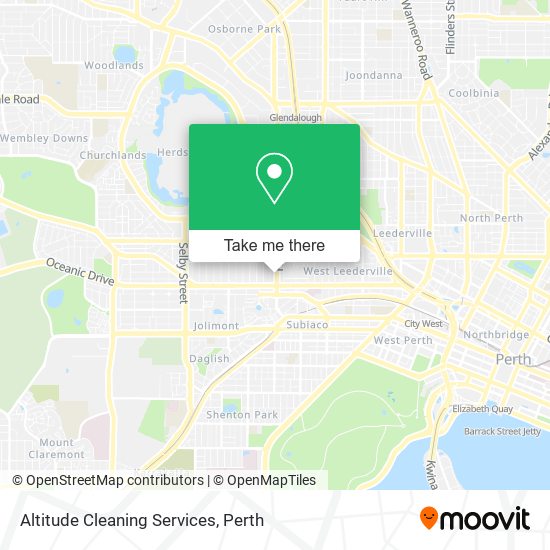 Altitude Cleaning Services map