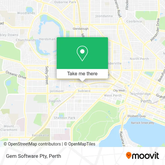 Mapa Gem Software Pty