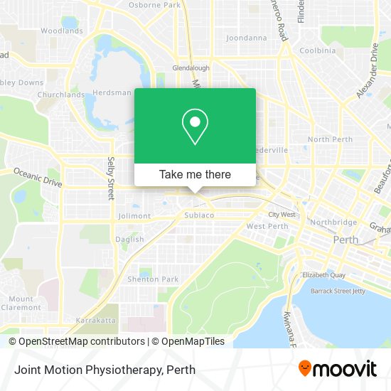 Joint Motion Physiotherapy map