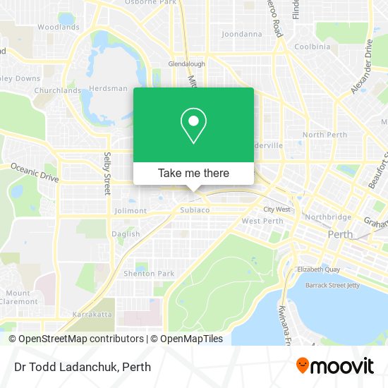 Dr Todd Ladanchuk map