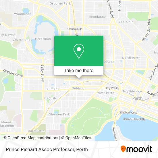 Mapa Prince Richard Assoc Professor